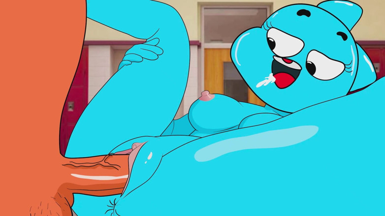 Hot anime xxx: Nicole Watterson scopa con Darwim - il fantastico mondo della parodia...