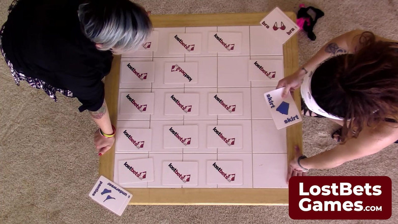 Lost Bets Games: Two Girls with Memory Like Goldfish Playing a Naughty Game