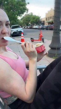 Cita de corrida en el techo del Café Tinder
