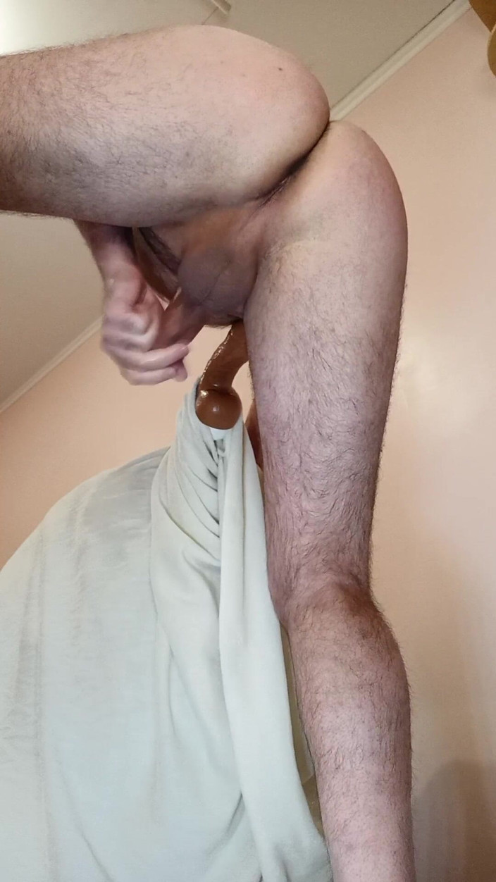 Bob Vajra: Duże dildo w moim tyłku