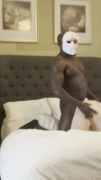 복면을 쓴 낯선 자지 홈 서프라이즈