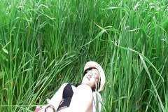 French Chick with an Amazing Body Fucking with Three Wild Dudes