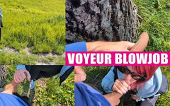 Coupleflage: In the Countryside I Give a Blowjob to a Stranger