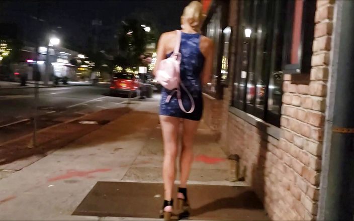 Fantasy Milf: Street slut no panties