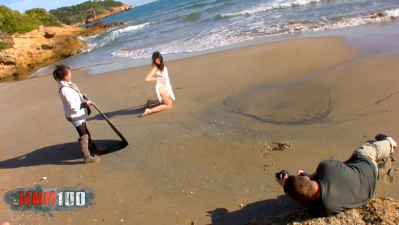 MMM100: Seksi video: jessica kaltak plaj çekimi
