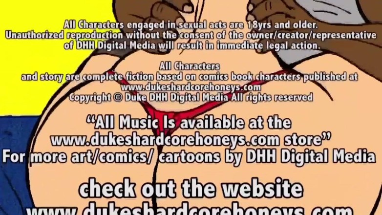 Dukes Hardcore Honeys: La milf culona tradisce con un bbc mentre il marito è...