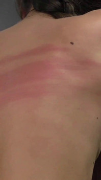 Caprice6 Spanking Machine - Bare Back Whipping