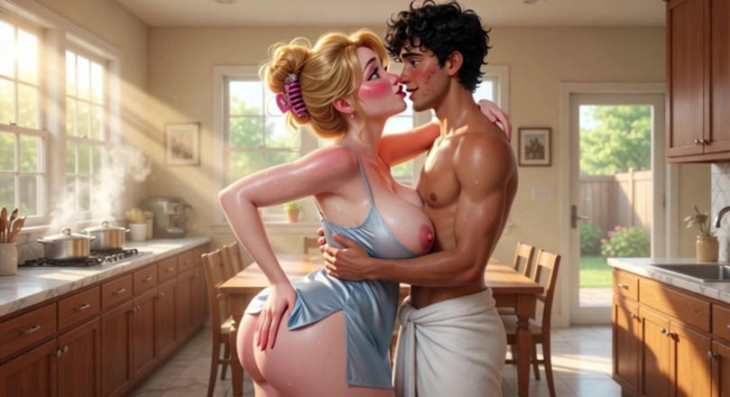 My night collection: Secret Passion Between Stepmom and Stepson Turns Into Daily Encounters...
