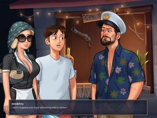 Miss Kitty 2K: Summertime Saga V0.20.5 - pt.249 - natación nado en el mar