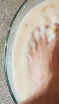 Smoothie enema anal menelan pejuh bagian 1