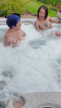 Girls in the Hot Tub