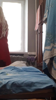 Blonde Stepmom Seduces Redhead Stepdaughter and Fucks Her While Her Husband Takes a Shower