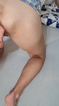 Double Penetration of a Tiny Teen's Pussy Beautiful Ass