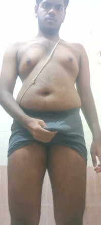 Desi Gay Daddy Strip and Edging (no Cum)