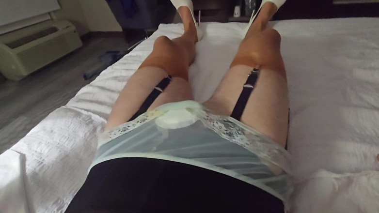 Takepad: Cuscinetti con la cintura formosa in lingerie