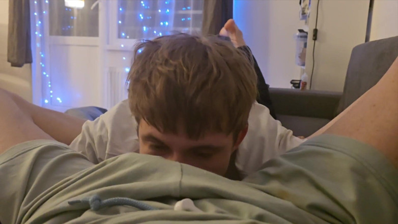 Ethan Lestray: Gave a Juicy Blowjob to a Twink with a Big...