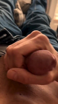 Horny After a Hard Day with a Nice Cumshot