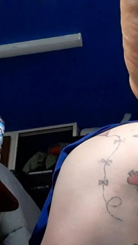 Sissy Crossdresser with a Tattooed Ass Hole