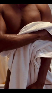 Drying off
