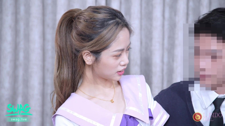 SWAG.live: Pink Uniform Girl Let Tutor Fill Her Pussy