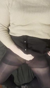Trans Giril Lauren Shows You Whats Under Her Tights