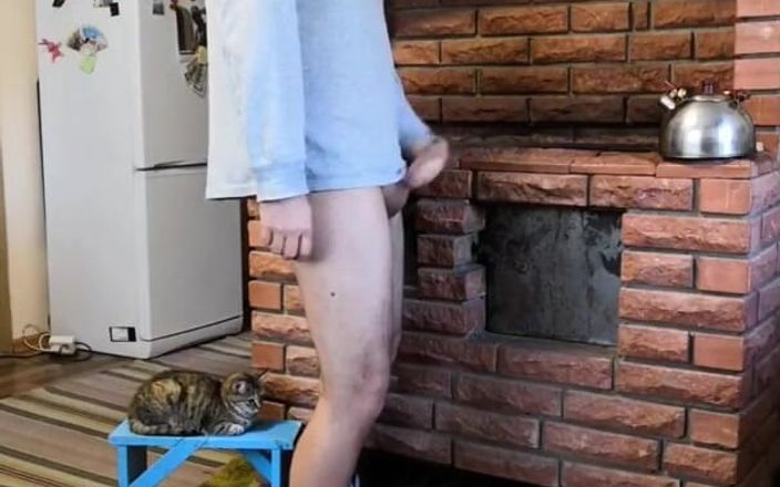 Wanker forever: 在炉子附近的树林里撸管我的鸡巴