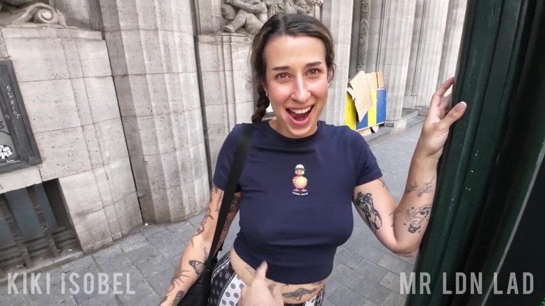 Kiki Isobel: Las vacaciones en Bélgica se convierten en gloryhole y follando