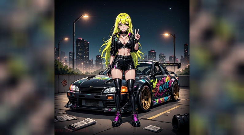 Game of Lust 3D: Gol Anime - autos calientes y chicas calientes