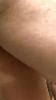 Moans while two cocks in the 'open fuck her pussy
