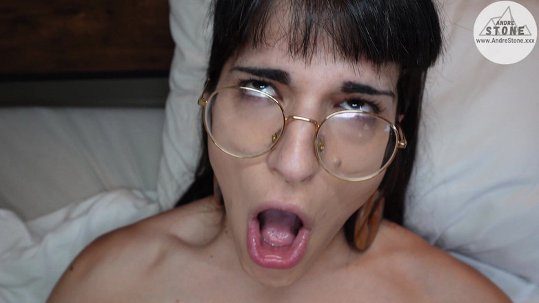 Andre Stone Trans: Petite Trans Hottie Mia Macana Spread Open and Creampied