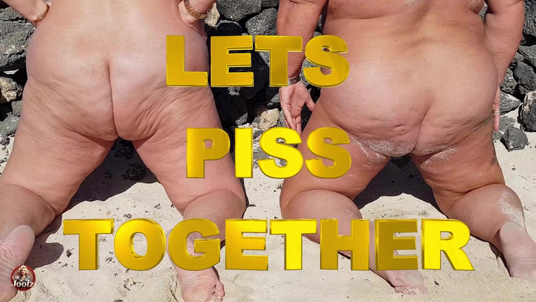 Uk Joolz: 一緒におしっこをビーチでやろう