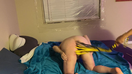 Hot potato girl: Tits tied, flogged, caned, and fisted