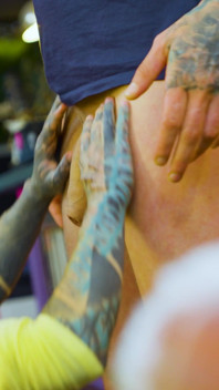Pornstar Tattoo Artist Gets Assfucked From Customer - Hard Anal, ATM, Facial Cumshoot