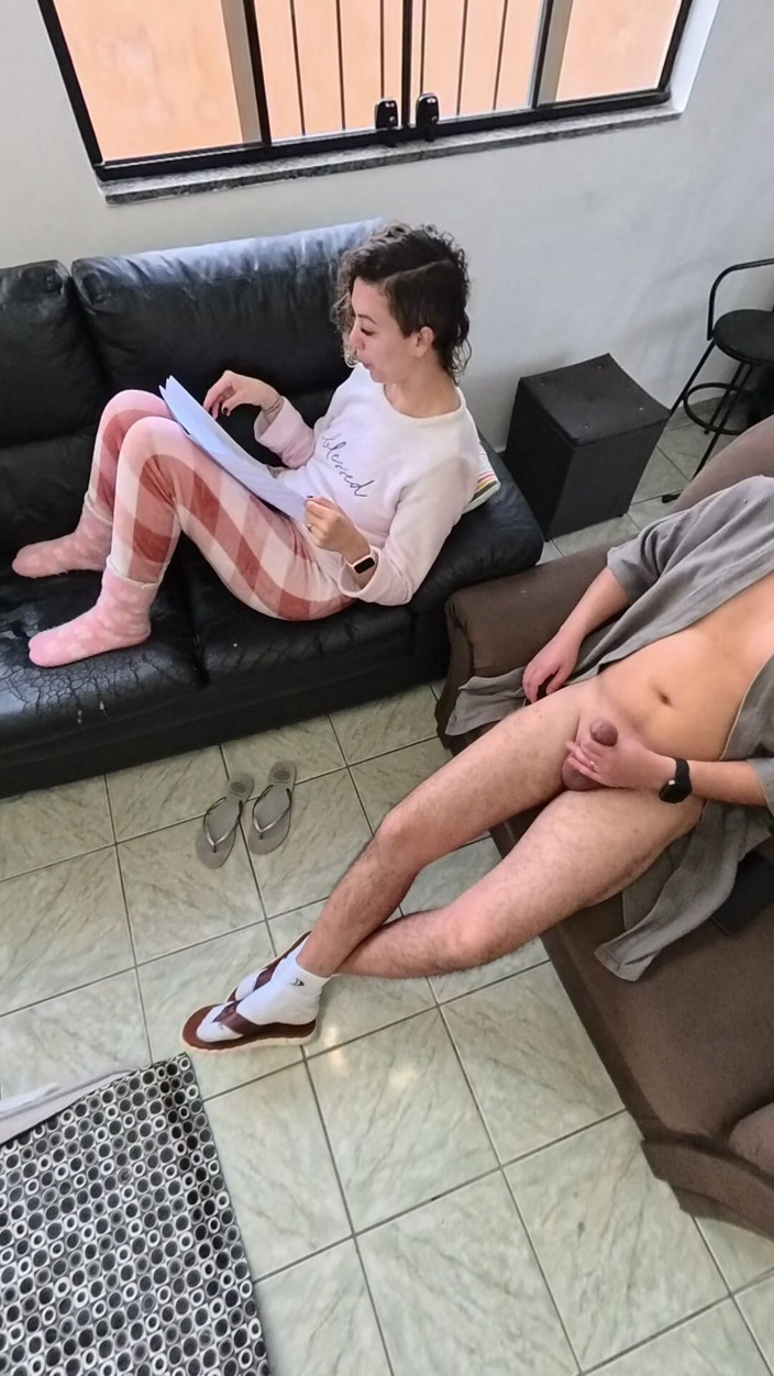 Gabi SweetCouplesStories: She Knows How to Help with Masturbation and Swallows It...