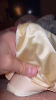 Beige Silky Panties