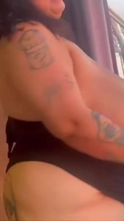 Mary Jhuana: BBW Smoking at His Window by Turbinada