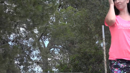Watersports Media: Brunette slut is pissing outdoors