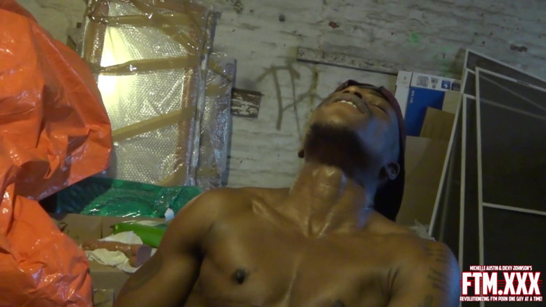 Kennston Entertainment: FTM fucks his man pussy in basement