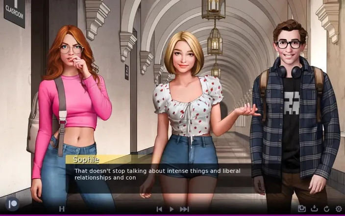 Miss Kitty 2K: Lust Campus - Part 17 - Odd Conversations