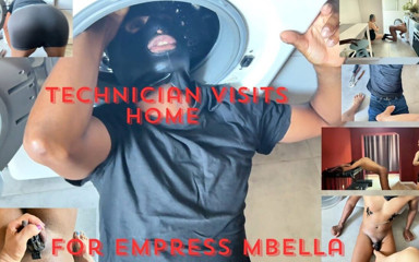 danfetish2: Technician Visits Home of Imperatriz Mbella and Is Surprised