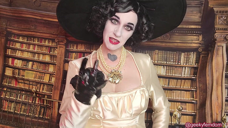 Geeky Femdom: Lady Dimitrescu World Wide JOI