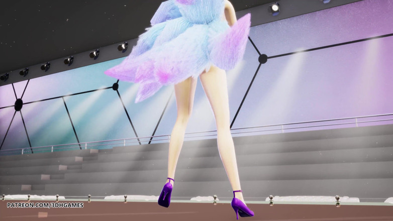 3D-Hentai Games: [MMD]チョンハ - kda Ahriセクシーな裸のダンスリーグオブレジェンド無修正変態を再生