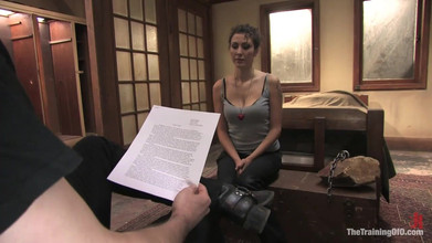 The Training of O by Kink: 唐娜公主的训练,第三天