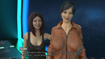 Dirty GamesXxX: Stranded In Space: dziewczyny, historia science fiction. Ep.14