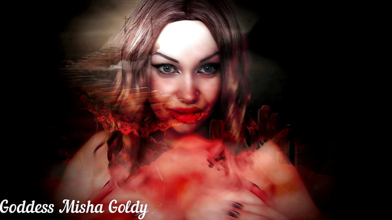 Goddess Misha Goldy: Jste uvízli ve virtuálním světě a potěšení! HFO &amp; ASMR Mesmerize