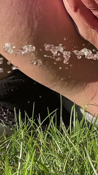 My Open Pussy, Look What I'm Doing on the Lawn