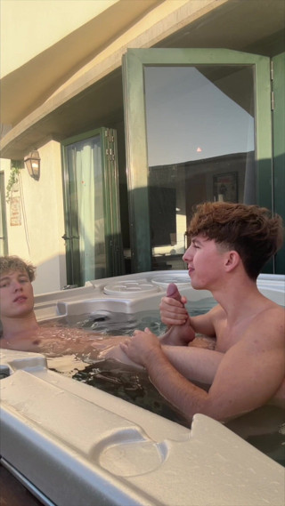 jakeandbailey: Young 18teen Twinks Flip Fuck and Make a Mess