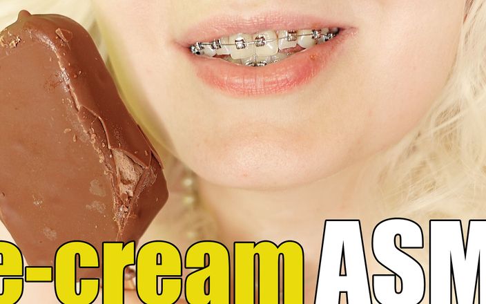 Arya Grander: Feticismo alimentare video gelato ASMR