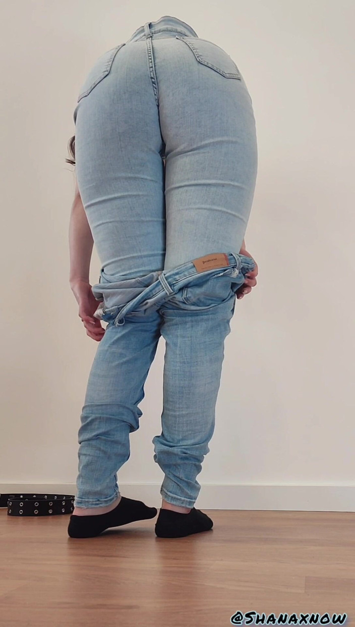 Shanaxnow: Zwei jeans für meine fetisch-jeans mit dickem arsch