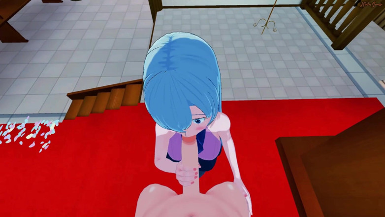 Hentai Smash: Elizabeth Liones在教堂里被第一人称视角性交，射在她的阴户里 - 七个致命的罪恶成人动漫